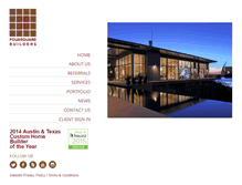 Tablet Screenshot of foursquarebuilders.com